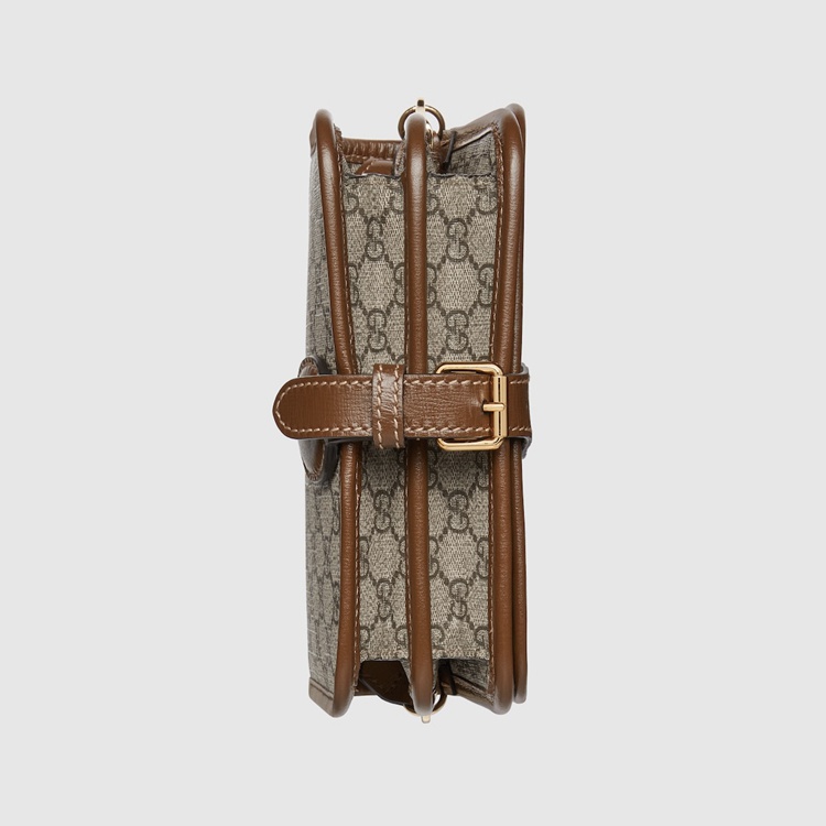 671620.92TCG.8563.009.060.0046.Light Mini shoulder bag with Interlocking G